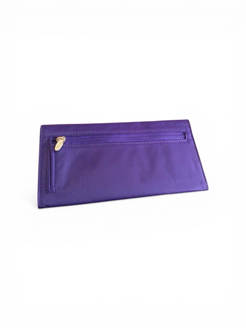 Big Skinny Purple Envelope Clutch - Picture 3 of 3